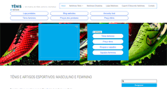 Desktop Screenshot of neshoes.com.br